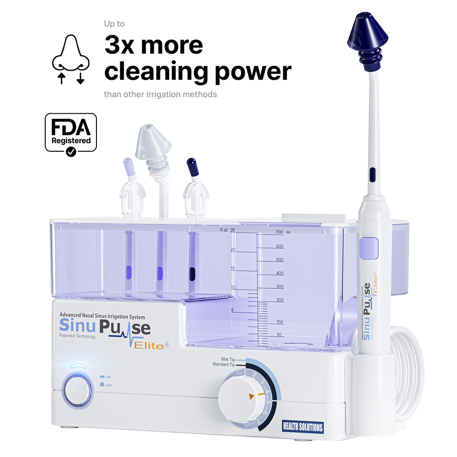 ElitePulse™ Advanced Pulsating Nasal Irrigation System